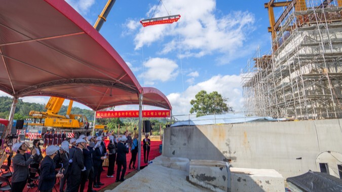 清華藝術學院大樓今上樑 合校邁向新里程碑圖片